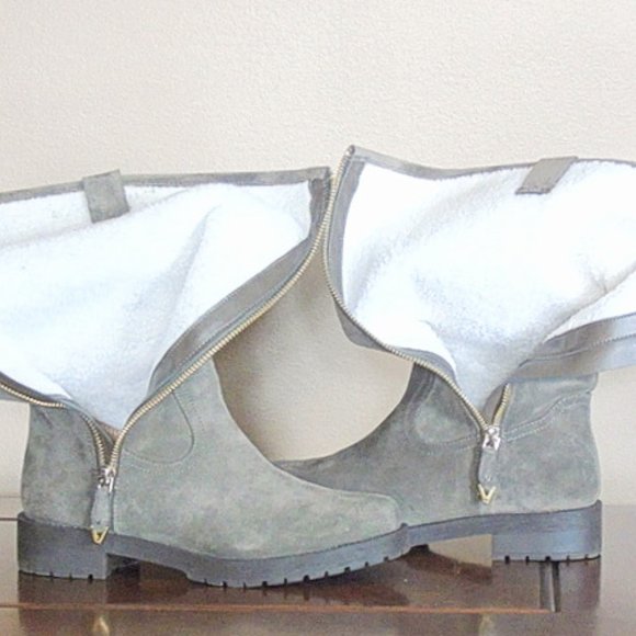 Women's Vionic Suede Textured Snow Boots Size US 5.5 Never Worn - Picture 8 of 13